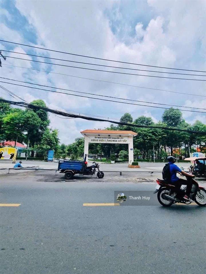 Mặt tiền lê văn thọ kinh doanh sầm uất ngày đêm  dt hiếm 5x20m, nhà cấp 4 đang sẵn hợp đồng thuê
