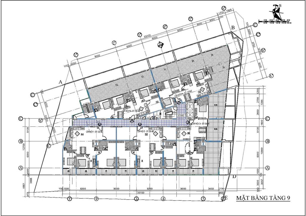 Bán căn hộ chung cư the one complex định công 126m²  4pn