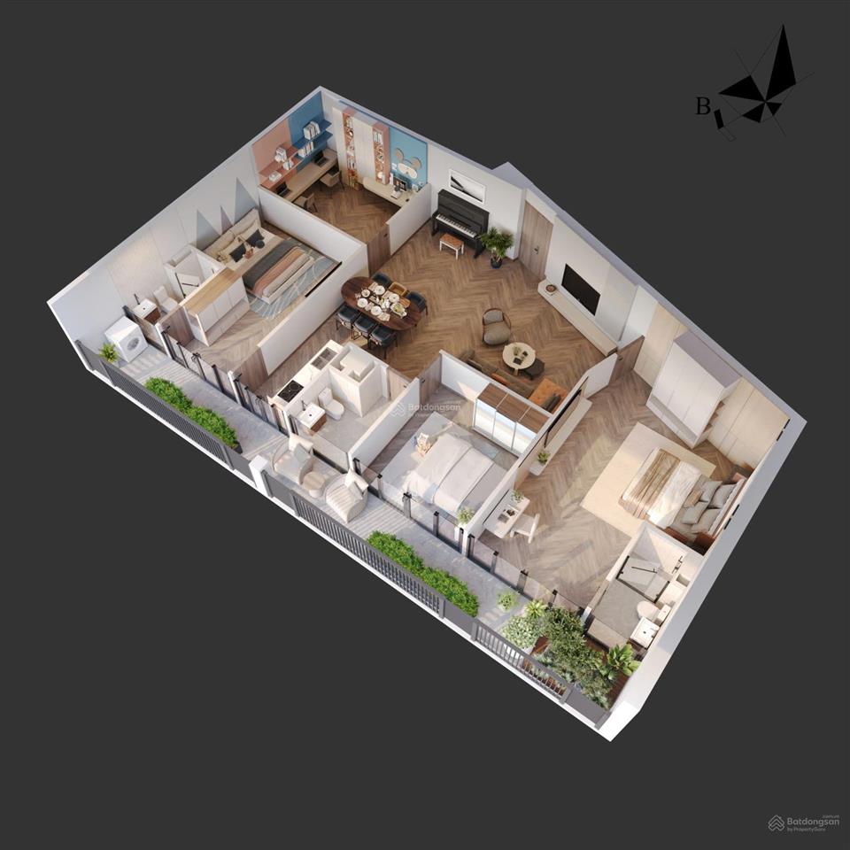 Bán căn hộ chung cư the one complex định công 126m²  4pn