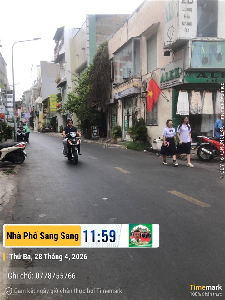 Bán nhà lương hữu khánh 38.8m²  góc 2 mặt tiền  thu 27tr/tháng  quận 1  giá 14 tỷ