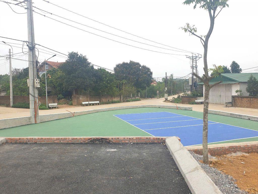 Bán 60m2 2 mặt tiền trung tâm Hòa Lạc sát trường Lục Quân ngã tư trục Hồ Tây Ba Vì