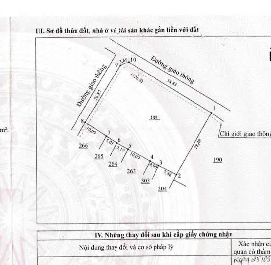 Lô đất 2 mặt tiền siêu đẹp đủ điều kiện tách thửa. 8tỷ500  1200m2  gần sân bay long thành