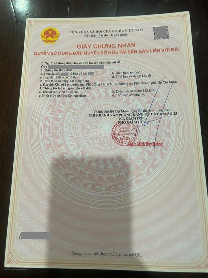 Bán nhà 1 thệt 1 lầu , gần ngã 4 miếu ông cù , dt743 full nội thất , thổ cư & hoàn công. chính chủ