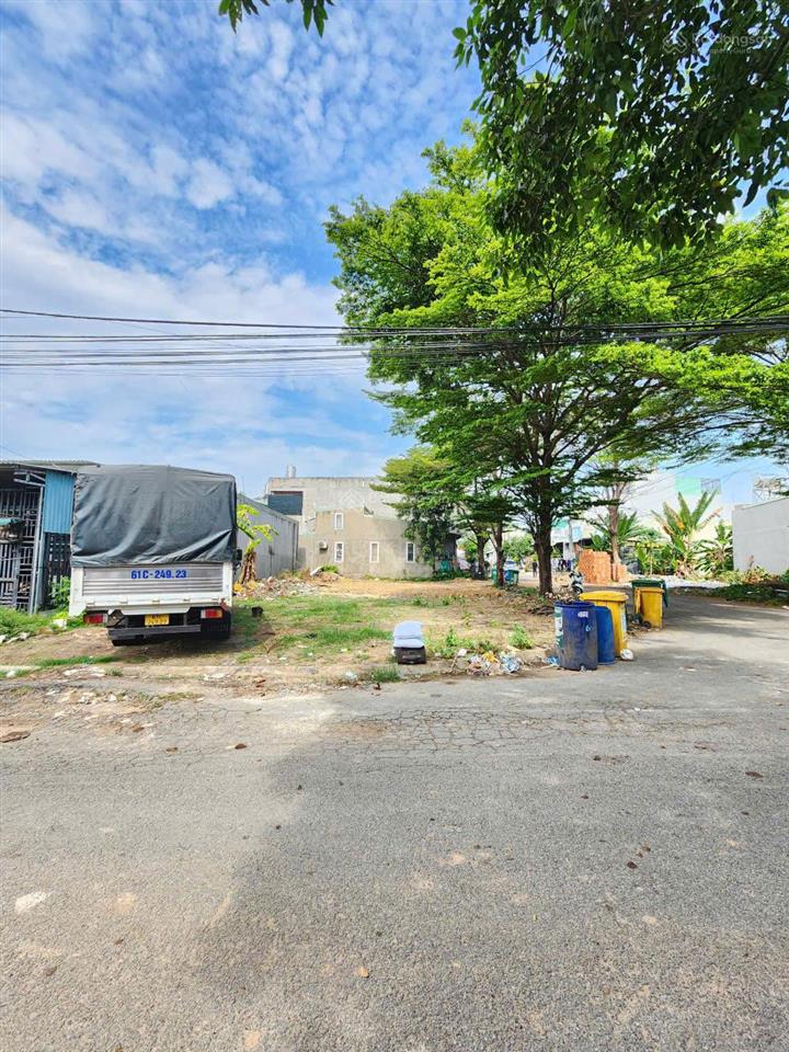 Bán lô đất 2 mt siêu đẹp 132m2 (7 *23) thổ cư 100% chỉ 3ty499 gần đ ,bình khánh .tp ,tân uyên .cc