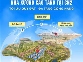 Cụm công nghiệp cn2 sóc sơn, giải pháp hạ tầng phục vụ vận hành sản xuất hiện đại