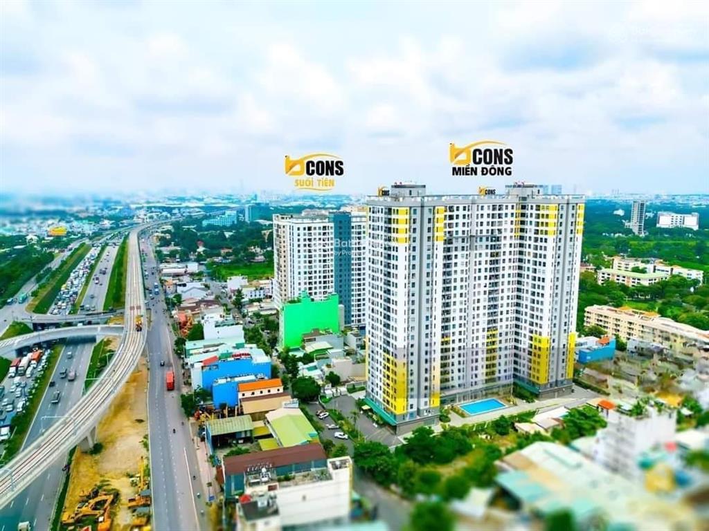 Cho thuê căn hộ bcons suối tiên, dt 54m2 2pn,2wc giá 6 tr/tháng, nhận nhà ở ngay