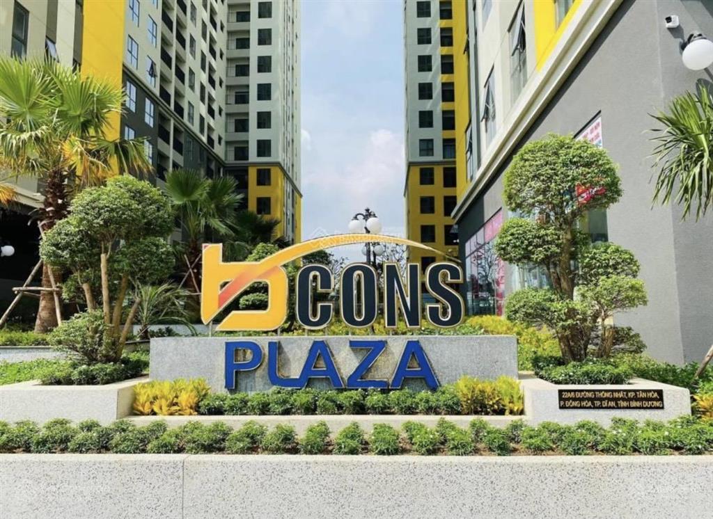 Cho thuê căn hộ bcons plaza, dt 54m2 2pn,2wc giá 6tr/tháng