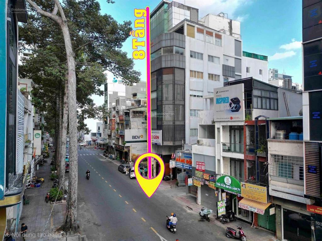 Bán nhà bùi thị xuân 127m²  hầm + 7 lầu  thu 200tr/tháng  quận 1  giá 80 tỷ
