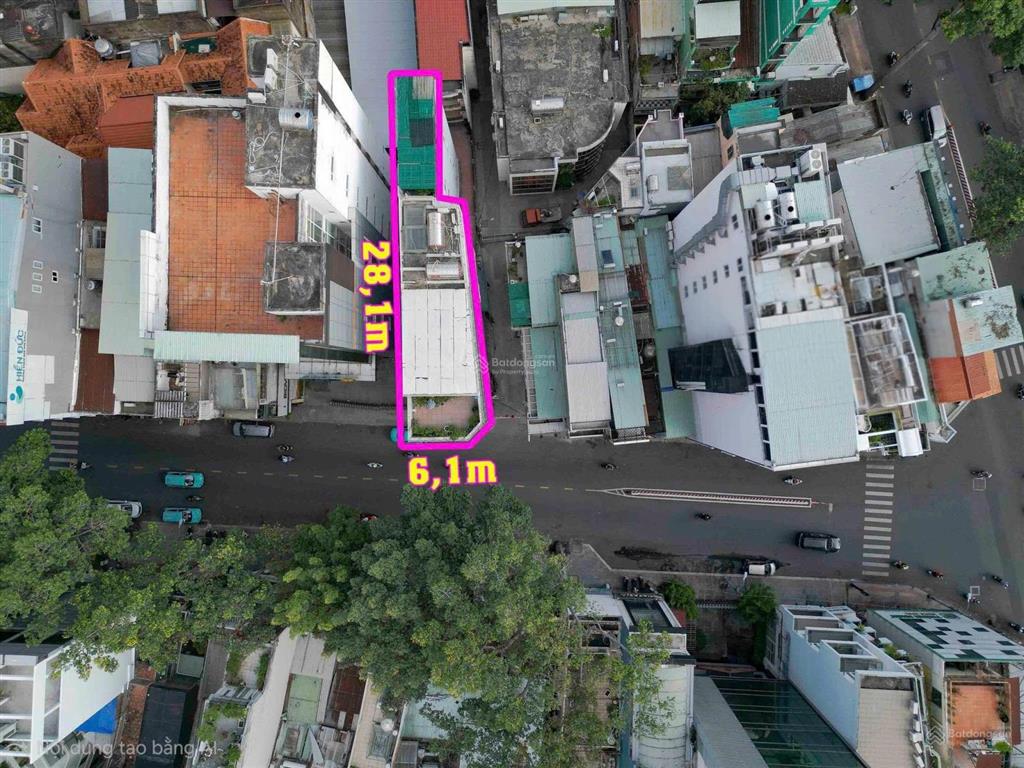 Bán nhà bùi thị xuân 127m²  hầm + 7 lầu  thu 200tr/tháng  quận 1  giá 80 tỷ