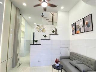 Nhà đẹp quận 6  hẻm nhựa 5m thông hồng bàng  3 tầng btct  dtsd 83m2  4pn
