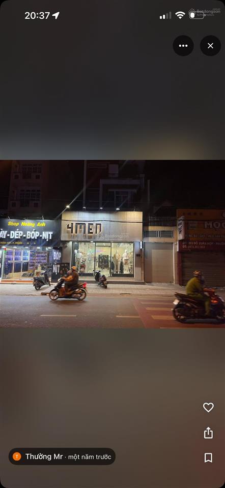 Cho thuê mặt bằng mặt tiền đường đỗ xuân hợp, ngang 6 * 20m