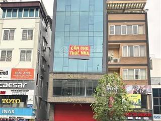 Cho thuê cả nhà mặt phố văn cao, 5 tầng x 35m2, mt6m, phù hợp spa/văn phòng/cửa hàng
