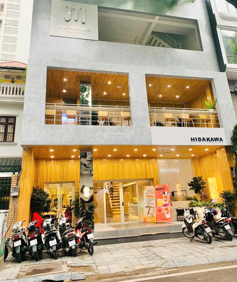 Cho thuê mặt bằng vị trí trung tâm phố thái hà, dt 150m2 x 3 tầng, mt 9m, kinh doanh cực tốt