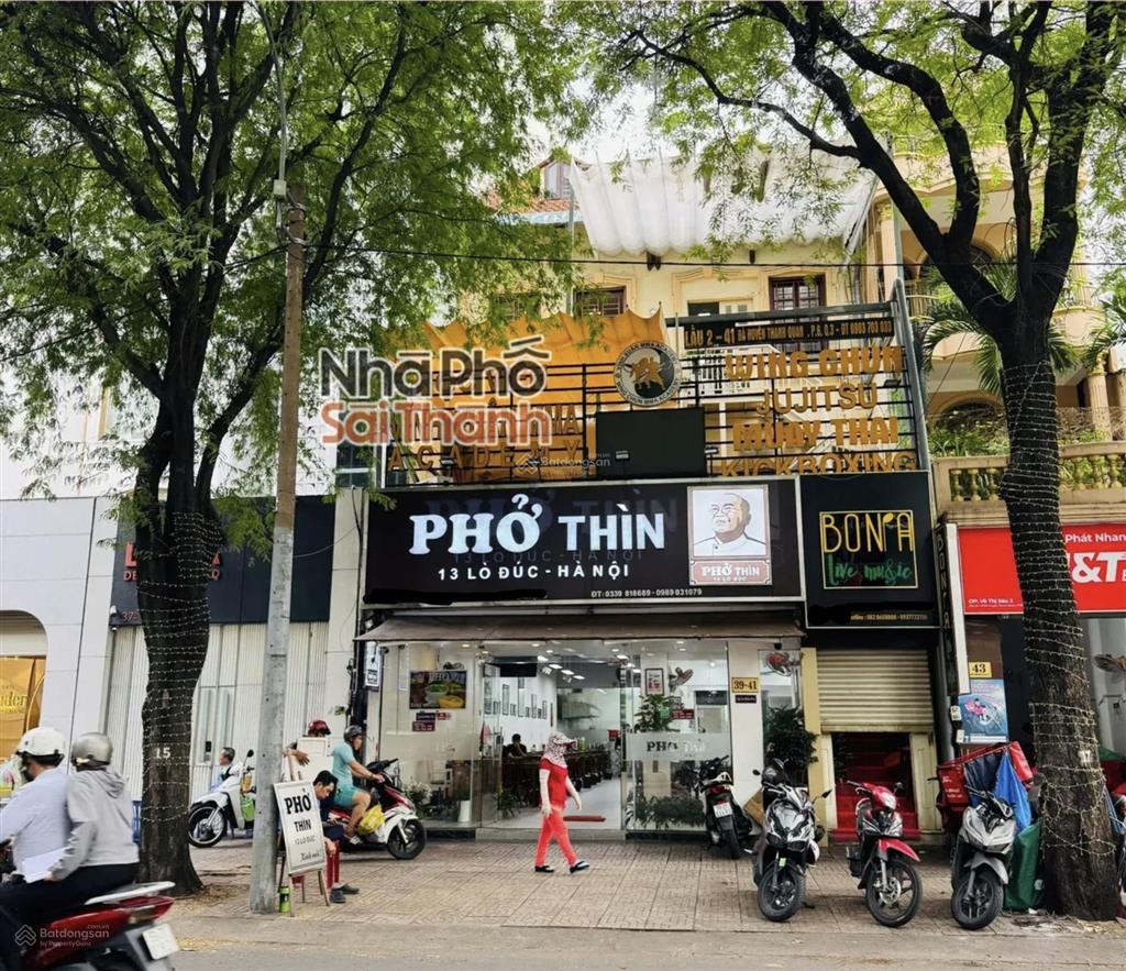 Cho thuê mặt bằng kinh doanh sầm uất phố nguyễn huy tưởng, 90m x 3 tầng, mt 6m, hợp mô hình kd vừa