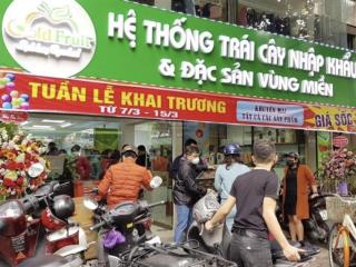 Cho thuê mặt bằng đẹp phố lò đúc, dt 160m, mt 6m, hợp kinh doanh đa ngành ở tuyến phố đông dân