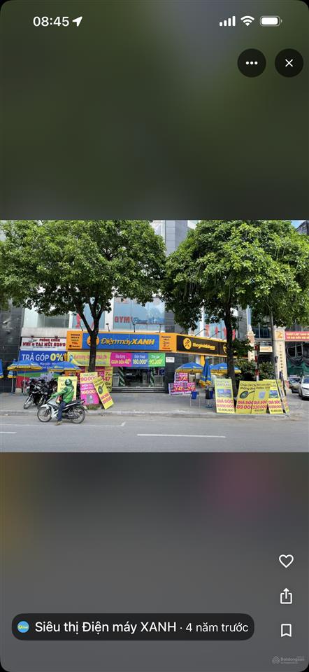 Cho thuê chân đế chung cư lê đức thọ, 165m, mt7m, hợp showroom/phòng giao dịch/nhà hàng