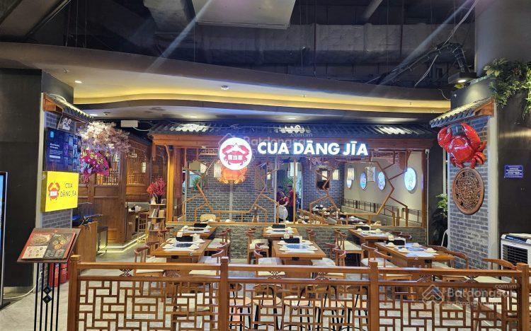 Cho thuê mặt bằng chân đế chung cư hàm nghi, dt 140m, mt8m, hợp làm siêu thị, cafe, trà sữa, spa