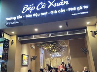 Siêu hiếm mặt bằng hàng ăn đối diện trường việt đức, dt 50m2x2t, mt 4m, phục vụ học sinh nhà giàu