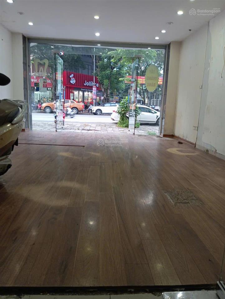 Cho thuê mặt phố nguyễn khánh toàn  50m² x 4 tầng  mt 4m  26 triệu/tháng , trung tâm cầu giấy