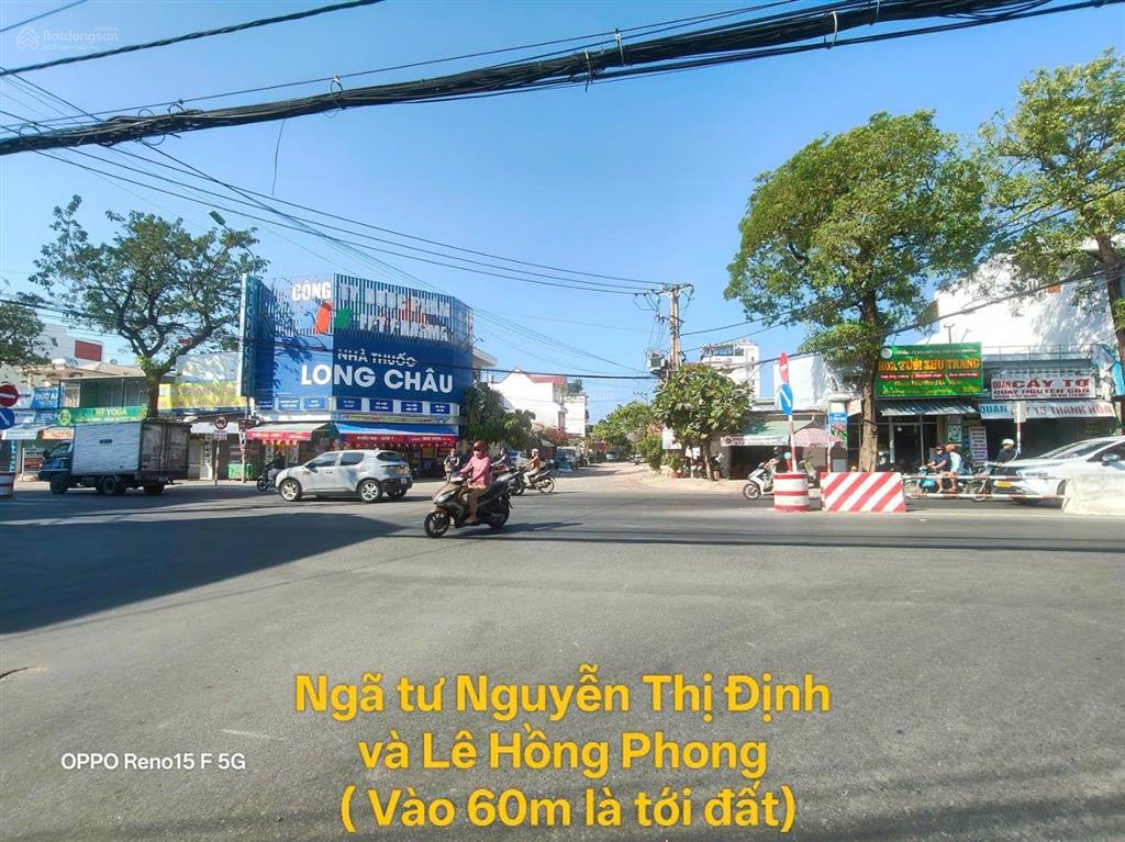 Lô đất 2 mặt hẻm sát đường nguyễn thị định,phước long nha trang,khánh hoà.