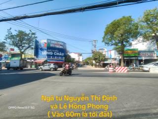 Lô đất 2 mặt hẻm sát đường nguyễn thị định,phước long nha trang,khánh hoà.