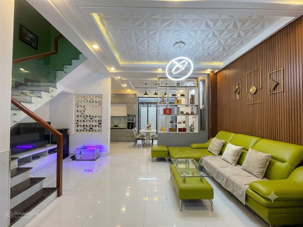 Biệt thự liền kề 4 tầng 80m2  ngang 6,2m gara ô tô kdc huỳnh tấn phát  chỉ 8,35 tỷ!