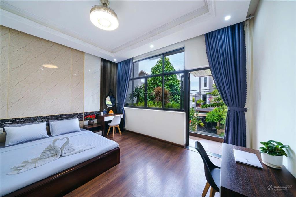 Cho thuê nhà 3 tầng full nội thất gần nguyễn phước lan, hoà xuân  diện tích 100m²,