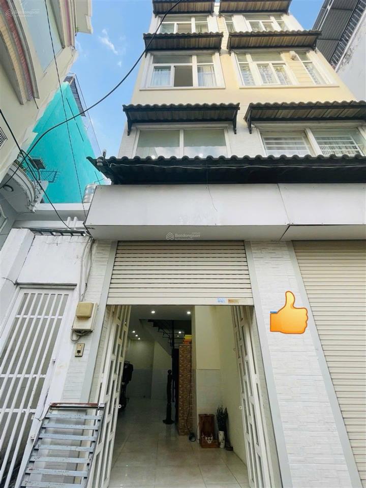 Tôn thất thuyết q4  hẻm 5m  4 tầng 5 pn  4wc  20m ra mặt tiền