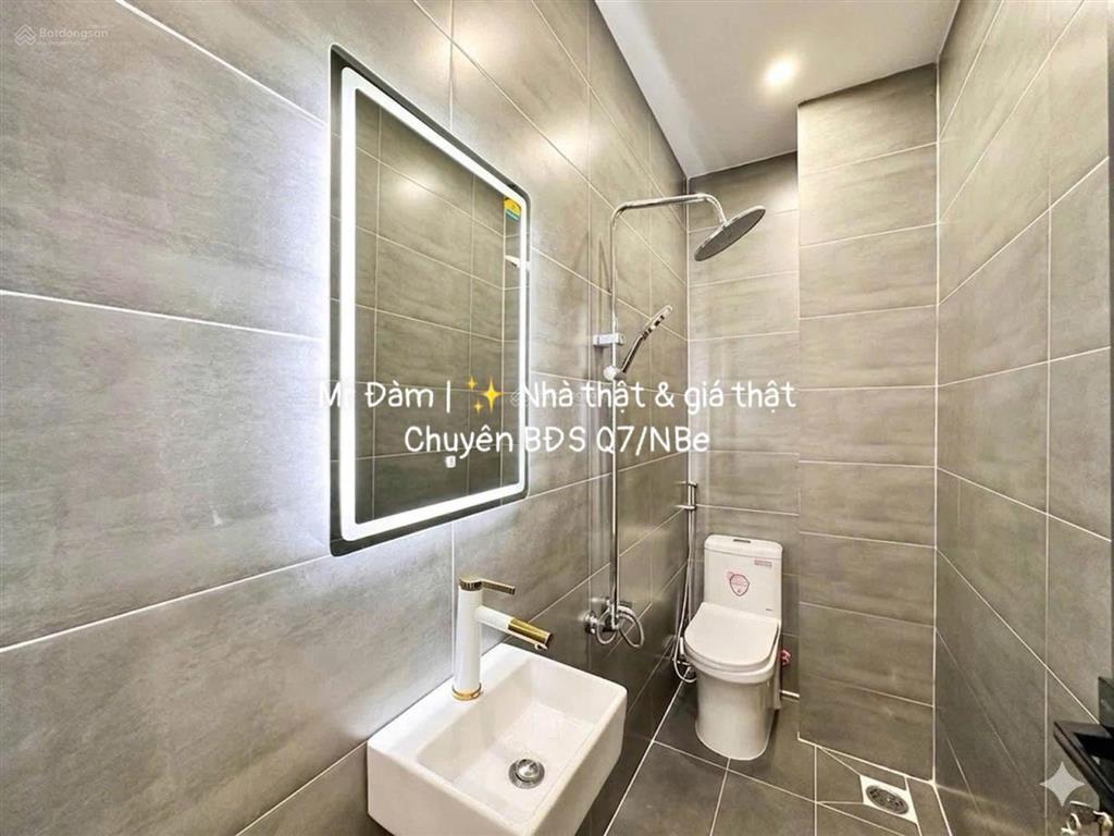 5,85 tỷ, sát q7 có ngay nhà 4 tầng sân thượng, 4pn xe hơi tới nhà