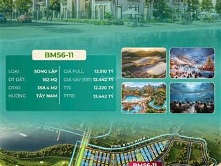 Biệt thự vin hạ long xanh, mấy bước ra biển. htls 0%, chỉ hơn 13 tỷ, mặt tiền 9m. 0392 177 ***