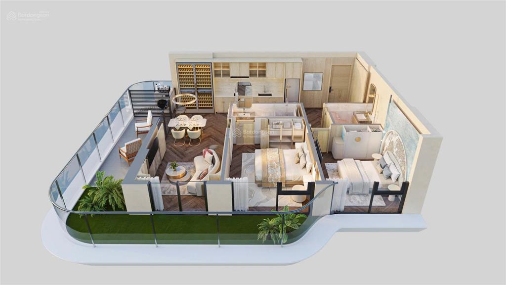 7.6 tỷ  sở hữu ngay căn hộ 2pn tiêu chuẩn 5 sao view sông hồng sát phố cổ