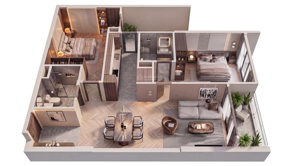 Căn hộ 2 phòng ngủ 70m2 trung tâm hà đông, vốn ban đầu hơn 800tr