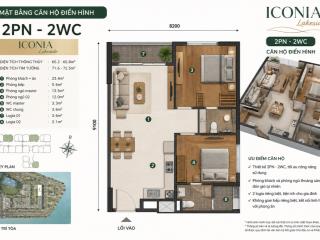 2pn 2wc iconia lakeside  dòng căn đang được giữ chỗ khá nhanh
