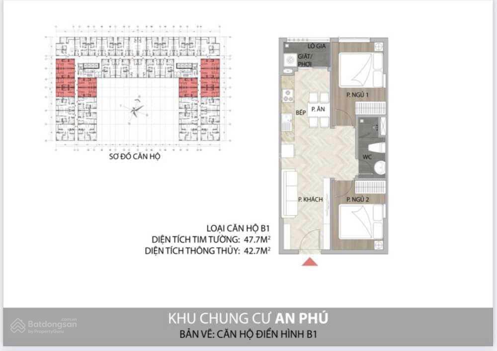 Bán căn hộ 2pn, 1wc tại tecco felice homes, giá siêu hời 1,55 tỷ, 47m2