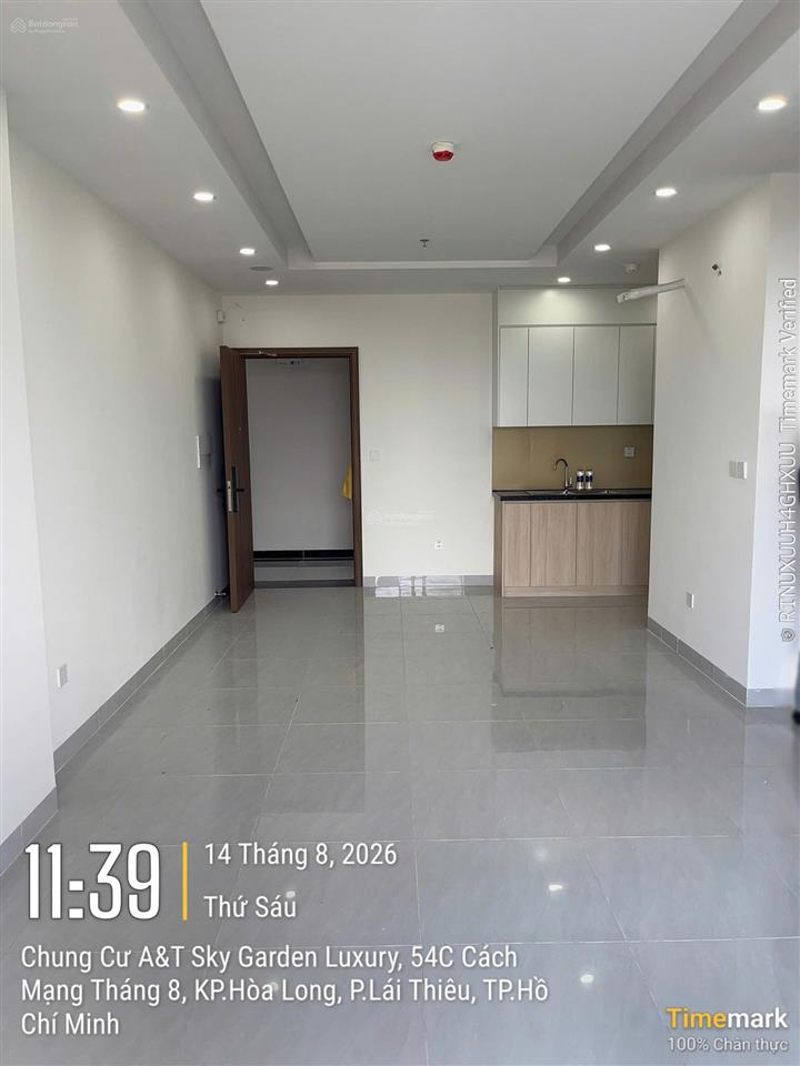 Cho thuê 2pn 2wc a&t sky garden 78m2 rộng rãi, chỉ 6,5 triệu/tháng