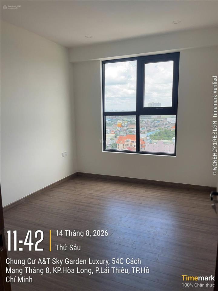 Cho thuê 2pn 2wc a&t sky garden 78m2 rộng rãi, chỉ 6,5 triệu/tháng