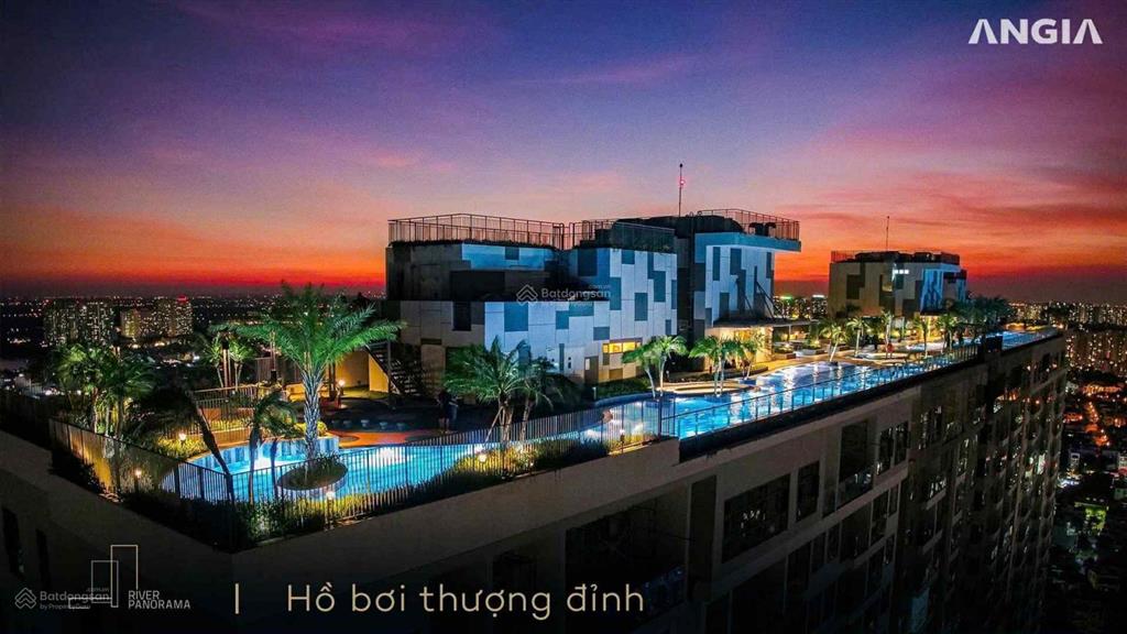 Thanh toán 400tr trong 3 năm  căn hộ the gió 1pn 1tỷ7  view trực diện sông đối diện ga metro