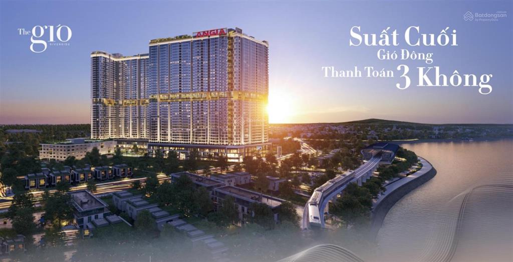 Thanh toán 600tr trong 2 năm  căn hộ ven sông ngay metro  không trả lãi + gốc 3 năm  góp 0.8%/th