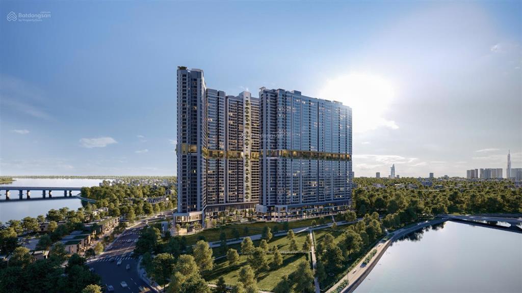 The gió riverside view sông đối diện ga metro  ngay vành đai 3  kết nối sân bay qt long thành