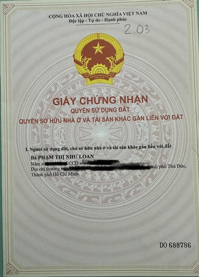 Bán đất thổ cư 134,5m² gần tt hành chính bàu bàng đường 10m giá 1,7 tỷ