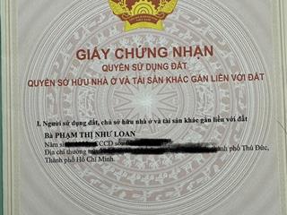 Bán đất thổ cư 134,5m² gần tt hành chính bàu bàng đường 10m giá 1,7 tỷ