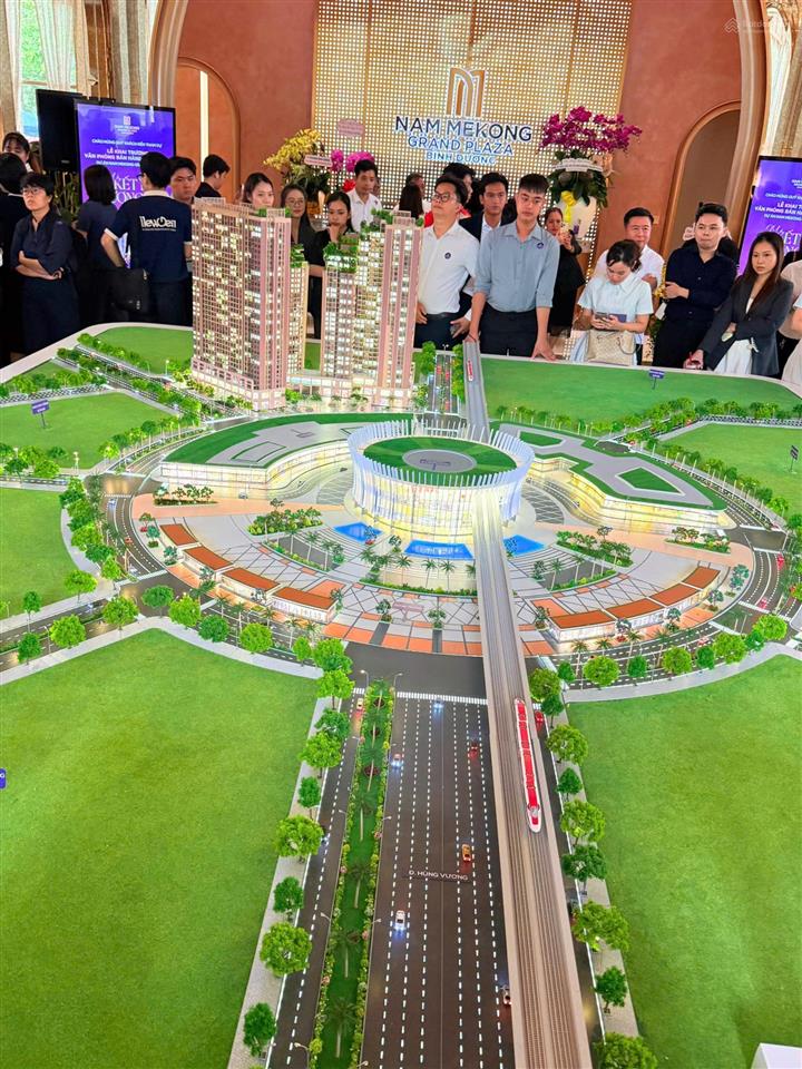 Nam mekong grand plaza giá rumor chỉ từ 55 triệu/m thông thủy