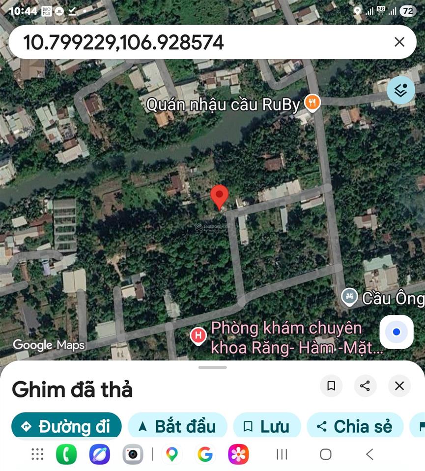 Bán đất tại khu cầu ru bi ấp 2 xã an phước, 9 tỷ, 3443 m2, giá siêu hời