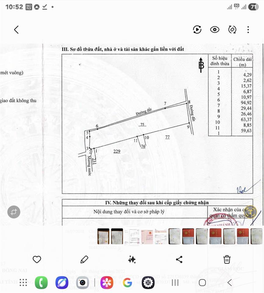 Bán đất tại khu cầu ru bi ấp 2 xã an phước, 9 tỷ, 3443 m2, giá siêu hời
