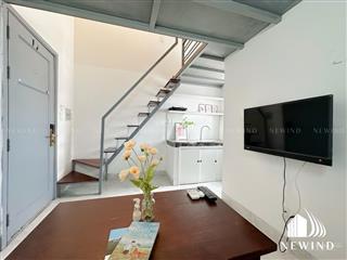 Cho thuê căn hộ gác rộng rãi thoáng tiện di chuyển qua trung tâm quận 7