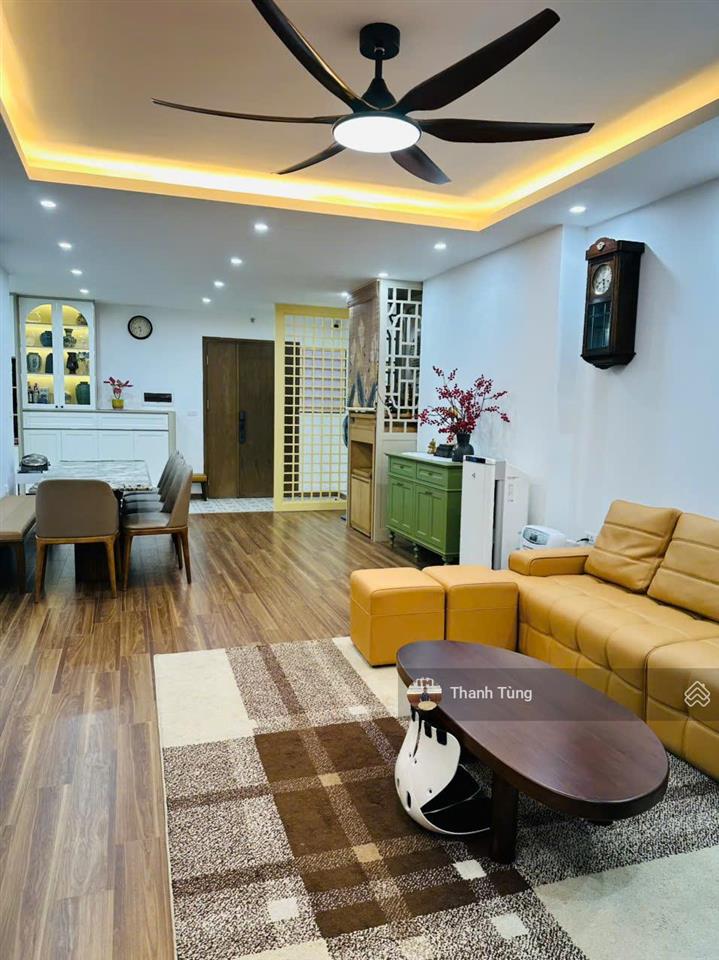 Bán căn góc 4 ngủ dt 123m2 toà x2 đại kim, hoàng mai. đầy đủ nội thất, sẵn sổ đỏ giá 8,x tỷ