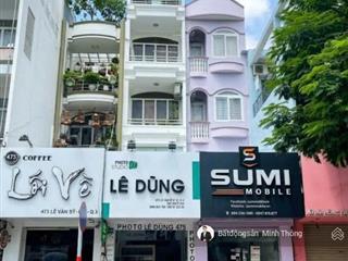 Bán nhà mặt phố tại lê văn sỹ phường 12, quận 3, tp.hcm, 35 tỷ vnd, 80m2, giá siêu hời uy tín