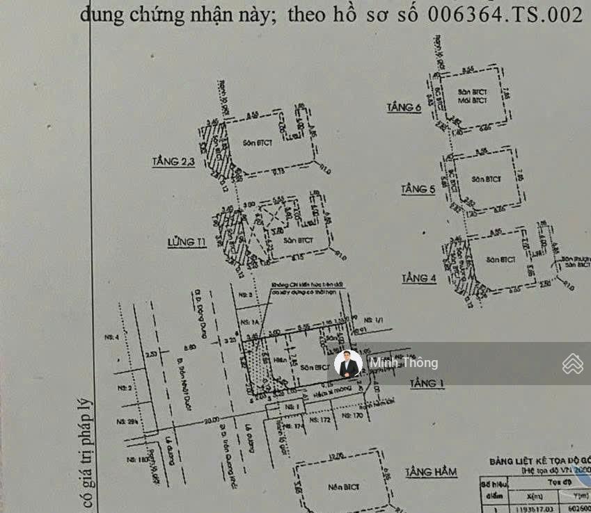 Bán gấp nhà 1 trần nhật duật! dt 7.9 x 16  sàn 569.74 m  hầm 7 tầng giá chỉ còn 68 tỷ tl