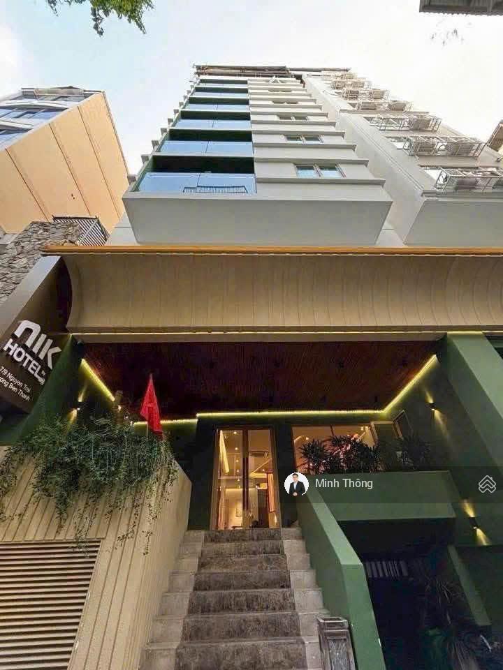 Tài sản 7/9  10 nguyễn trãi  ks nik thu nhập 8,4 tỷ/năm! dt 8,2x15  sàn 828m²  h9t đq 97 tỷ