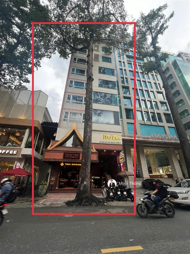 Gấp bán ks góc 3mt! ts 4042 bùi thị xuân (8.4 x20 hầm 10t sàn 969m2  hdt 6.5 tỷ giá 209 tỷ